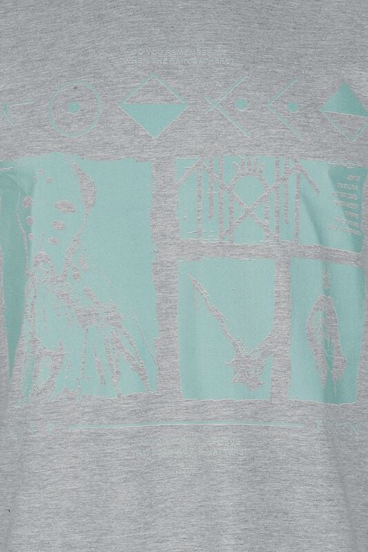 Gothicana By Emp "Euclid" T-Shirt Grey By Sleep Token