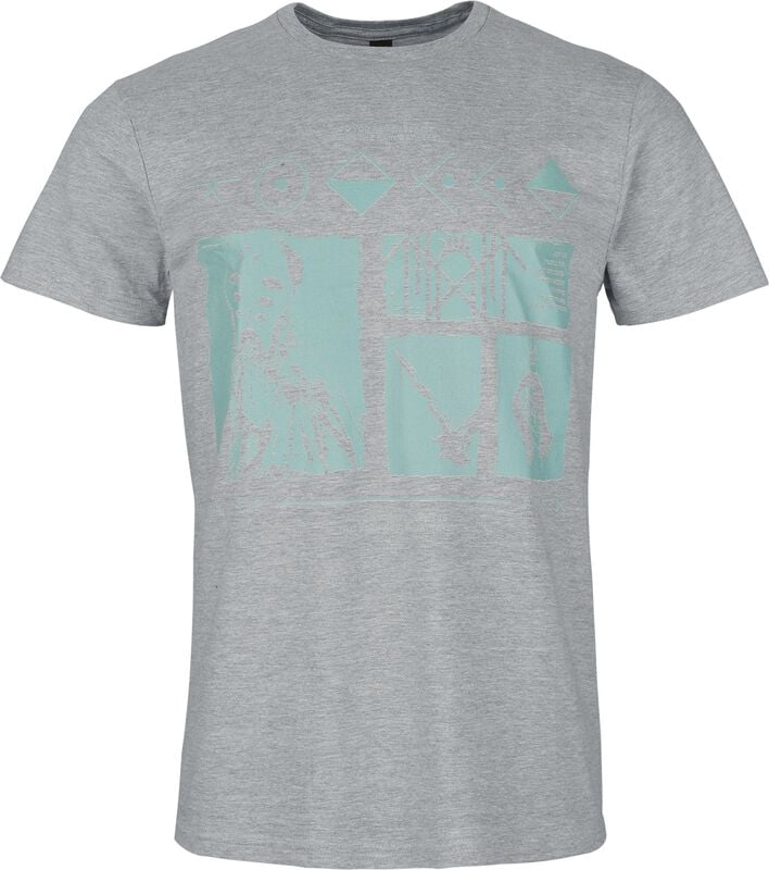 gothicana by emp "Euclid" T-Shirt grey by Sleep Token
