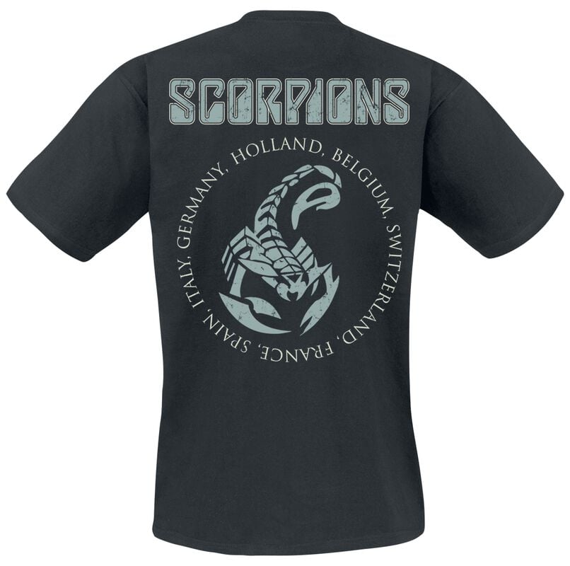 Gothicana By Emp "European Invasion" T-Shirt Black By Scorpions