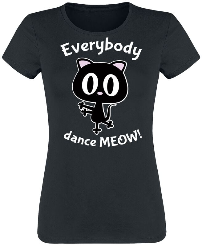 gothicana by emp "Everybody Dance Meow " T-Shirt black by Slogans