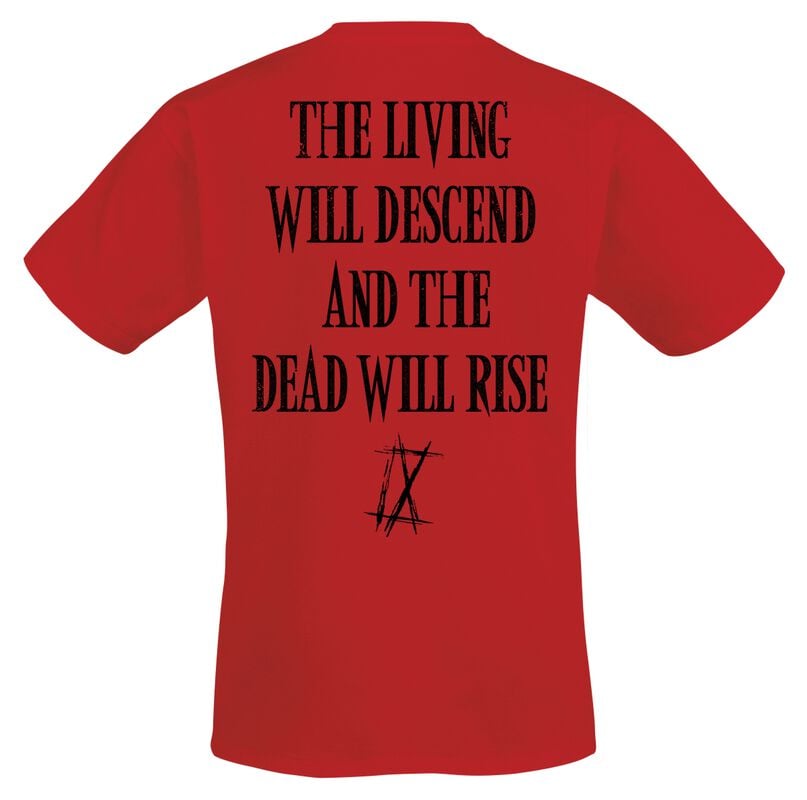 Gothicana By Emp "Ex Mortis" T-Shirt Red By Ice Nine Kills