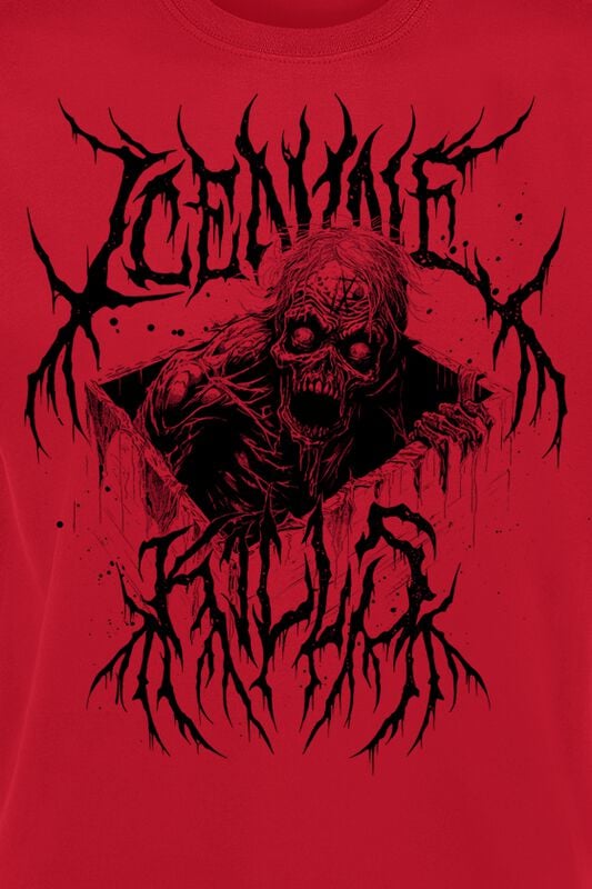 Gothicana By Emp "Ex Mortis" T-Shirt Red By Ice Nine Kills