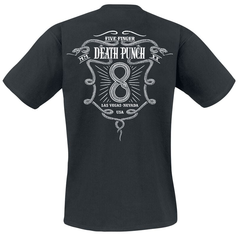 Gothicana By Emp "F8 Infinity Label" T-Shirt Black By Five Finger Death Punch