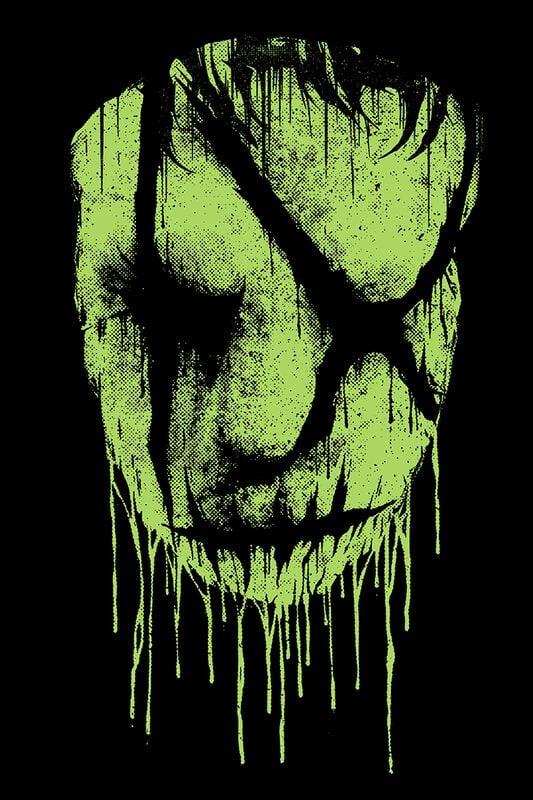 Gothicana By Emp "Face - Glow In The Dark" T-Shirt Black By Ice Nine Kills