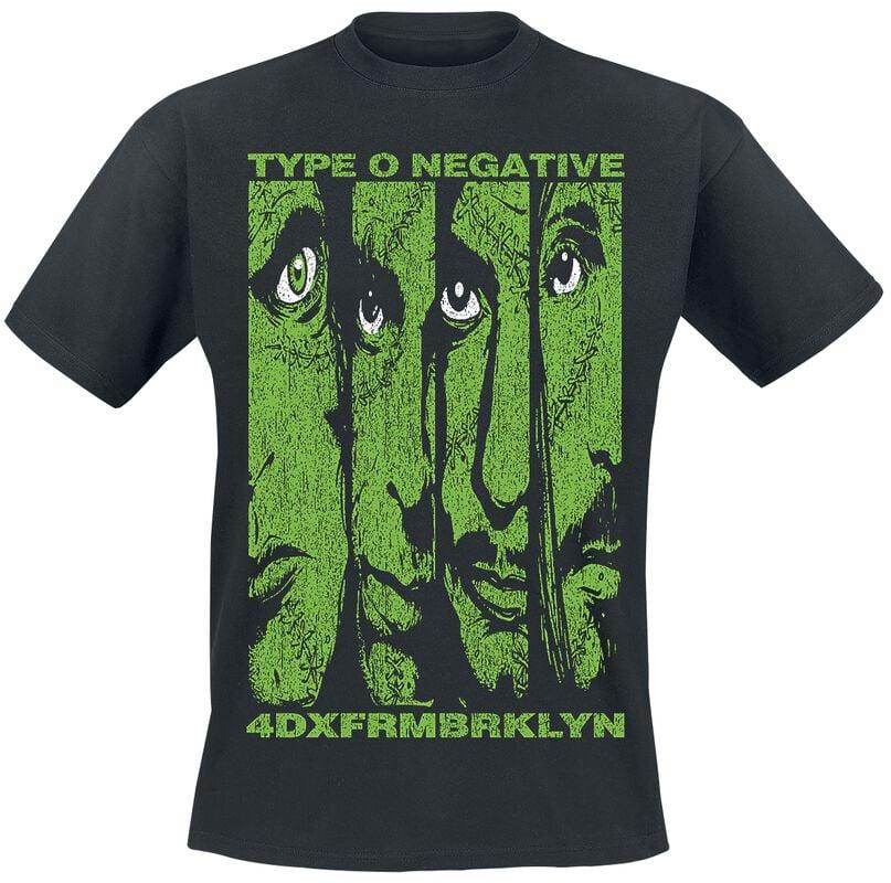 gothicana by emp "Faces" T-Shirt black by Type O Negative