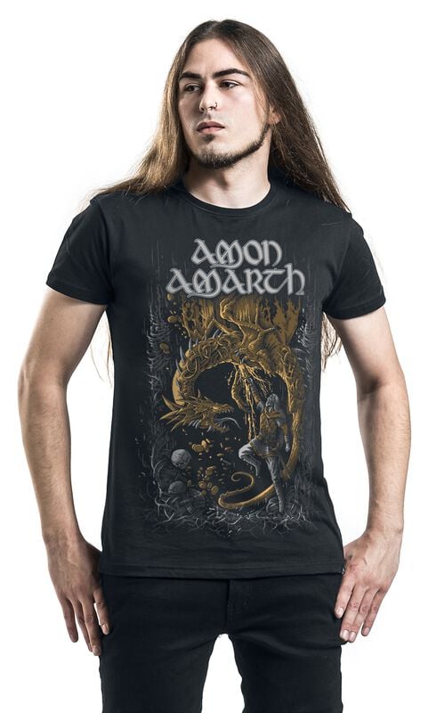 Gothicana By Emp "Fafner's Gold" T-Shirt Black By Amon Amarth