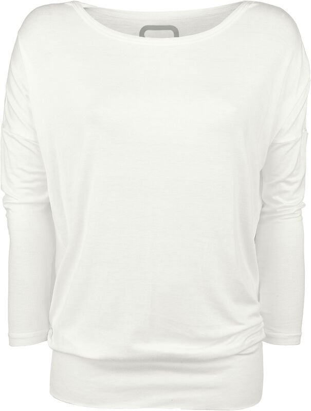 Gothicana By Emp "Fast And Loose" Long-sleeve Shirt White By RED By EMP