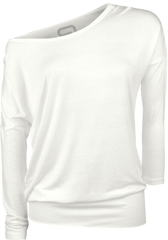 gothicana by emp "Fast And Loose" Long-sleeve Shirt white by RED by EMP