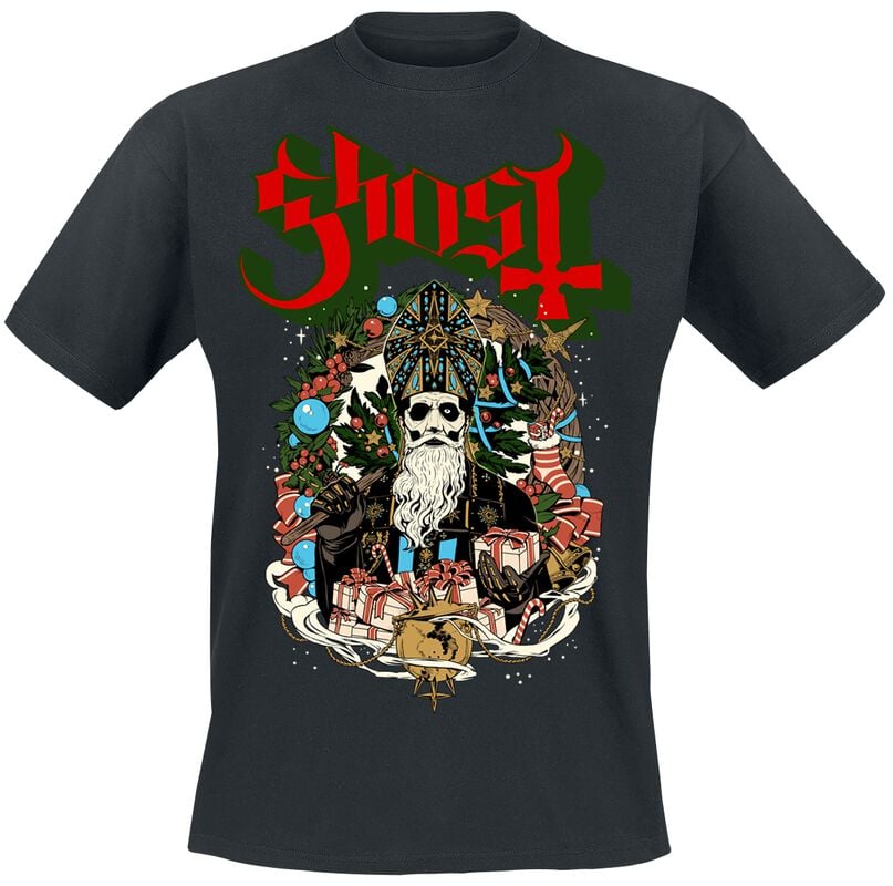 gothicana by emp "Father Christmas" T-Shirt black by Ghost