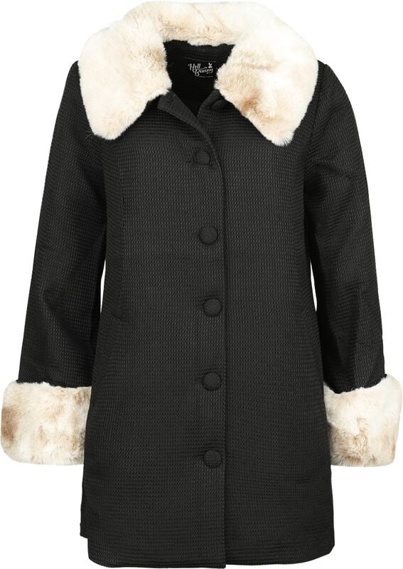 gothicana by emp "Faustine Coat" Coats black-beige by Hell Bunny