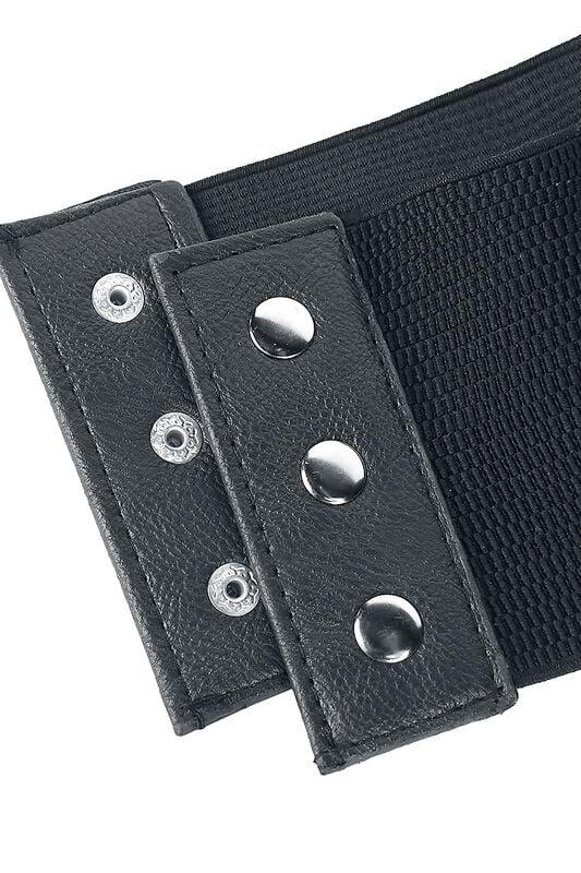 Gothicana By Emp "Faux Leather Belt" Belt Black By Jawbreaker