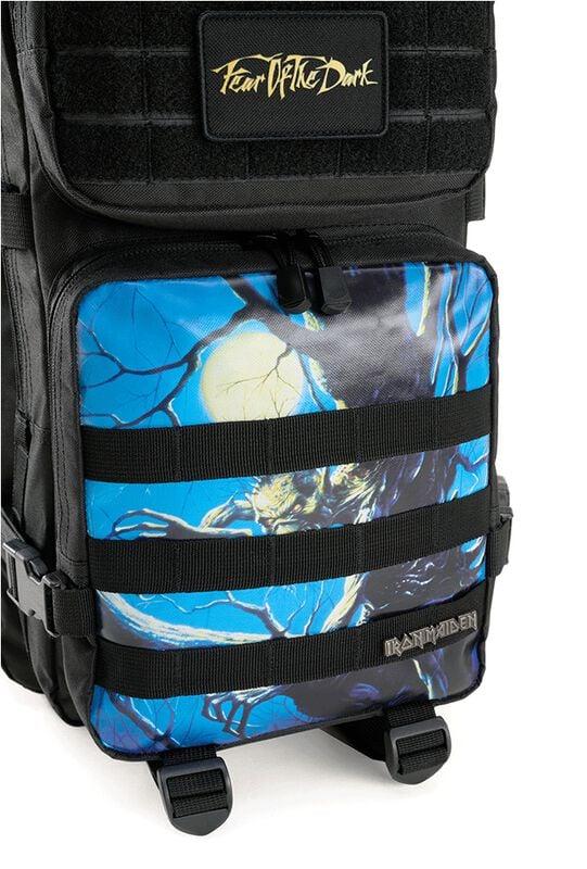 Gothicana By Emp "Fear Of The Dark - Cooper Large" Backpack Black By Iron Maiden