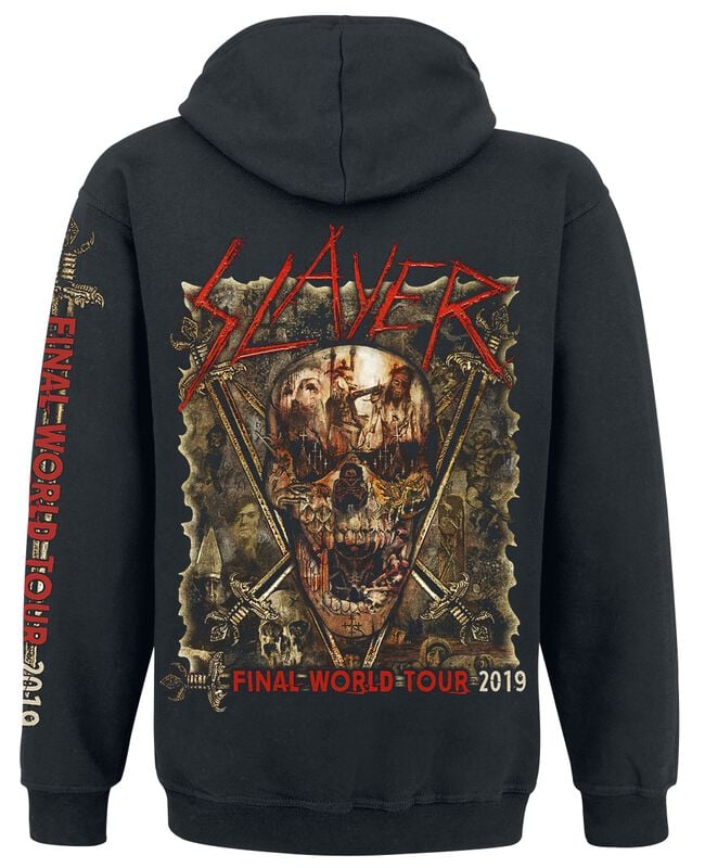 Gothicana By Emp "Final World Tour" Hoodie Black By Slayer