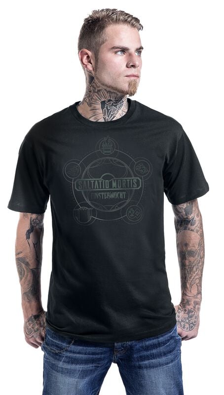 Gothicana By Emp "Finsterwacht Cover" T-Shirt Black By Saltatio Mortis