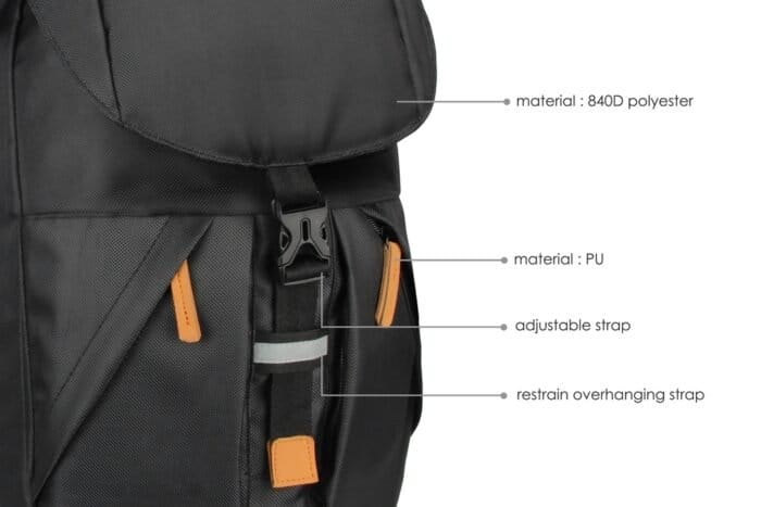 Gothicana By Emp "Fire Armour" Backpack Black By Banned Alternative