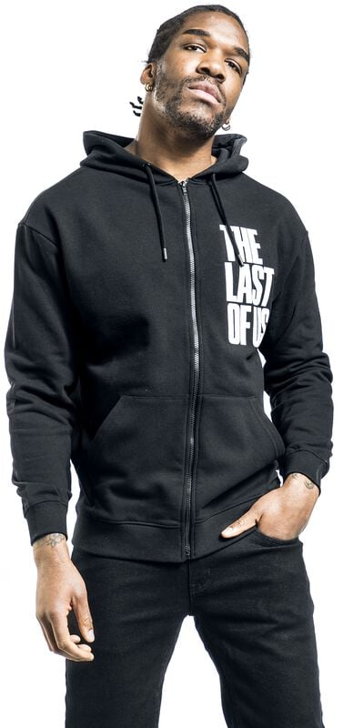 Gothicana By Emp "Fireflies Lettering Graffiti" Hoodie Jacket Black By The Last Of Us