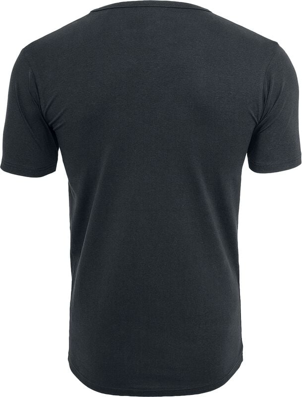 Gothicana By Emp "Fitted Stretch Tee" T-Shirt Black By Urban Classics