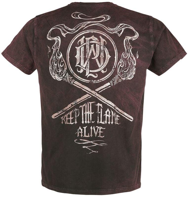 Gothicana By Emp "Flame Alive" T-Shirt Rust By Parkway Drive