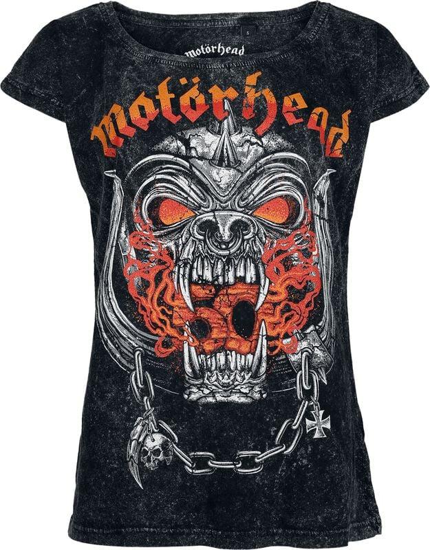 gothicana by emp "Flames Bull" T-Shirt black by Motörhead
