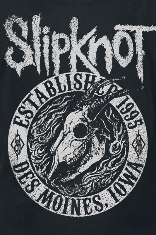Gothicana By Emp "Flaming Goat" T-Shirt Black By Slipknot