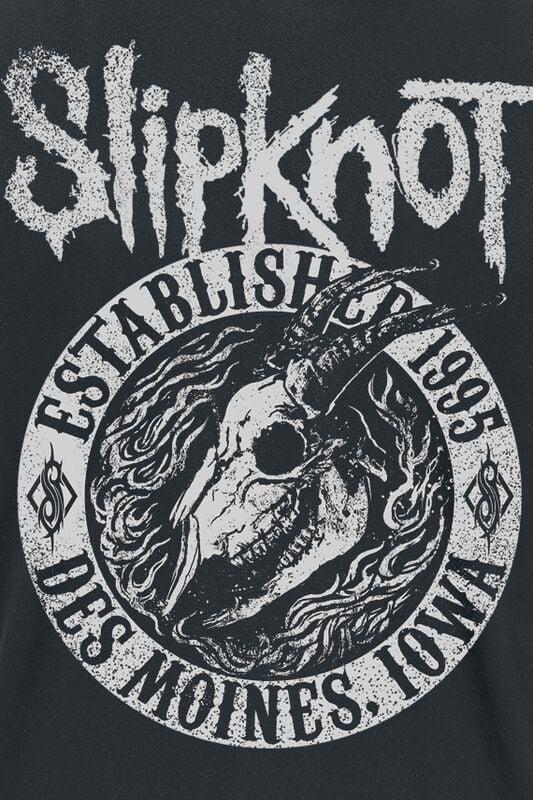 Gothicana By Emp "Flaming Goat" T-Shirt Black By Slipknot