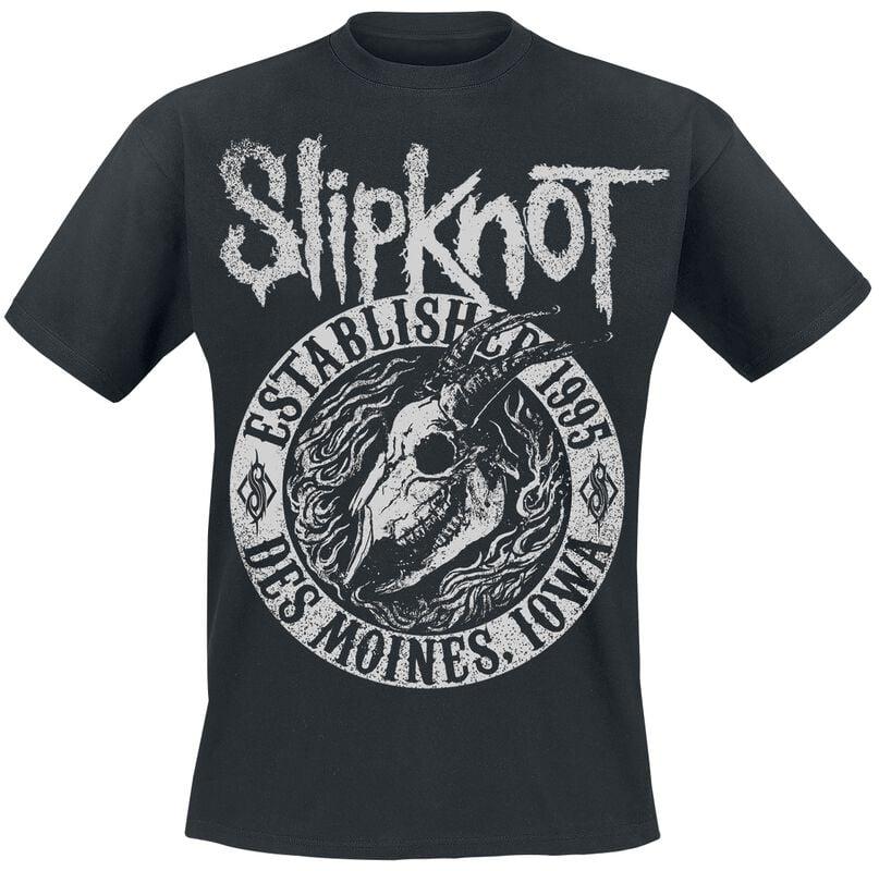 gothicana by emp "Flaming Goat" T-Shirt black by Slipknot