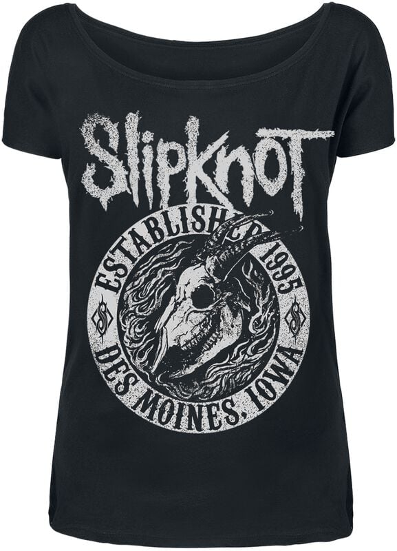 gothicana by emp "Flaming Goat" T-Shirt black by Slipknot