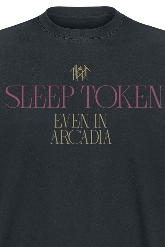 Gothicana By Emp "Flamingo - 3D Print" T-Shirt Black By Sleep Token