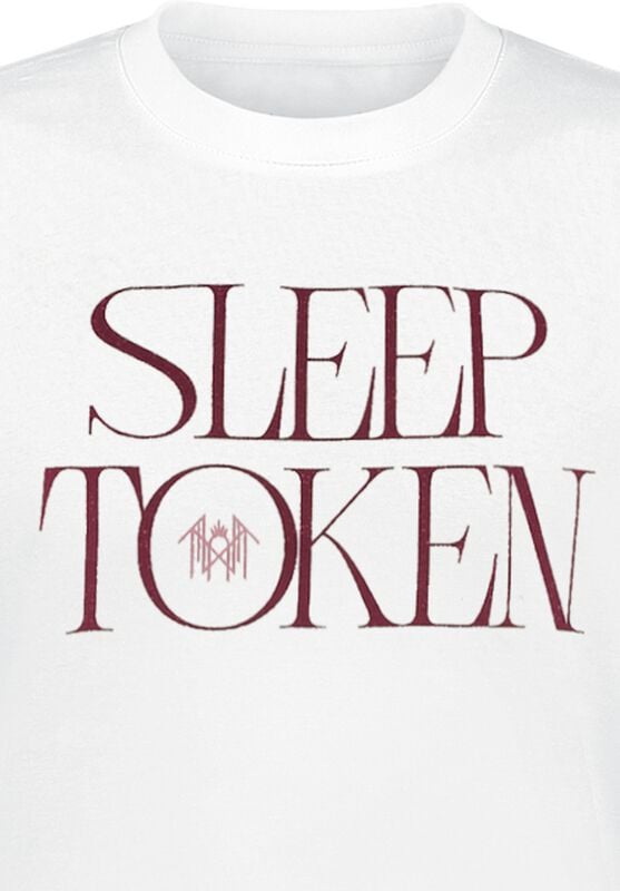 Gothicana By Emp "Flamingo Circle" T-Shirt White By Sleep Token
