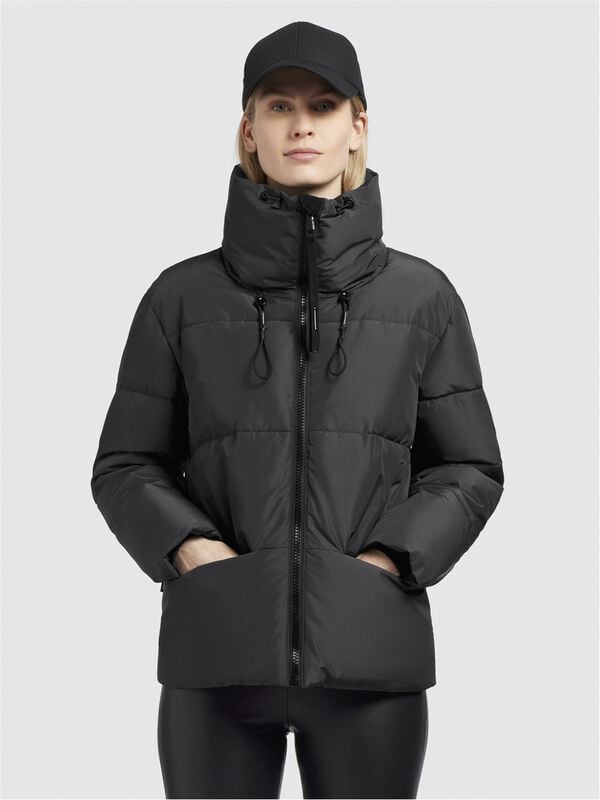 Gothicana By Emp "Flara" Winter Jacket Black By Khujo