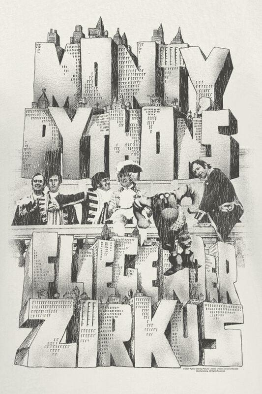 Gothicana By Emp "Fliegender Zirkus" T-Shirt Natural By Monty Python