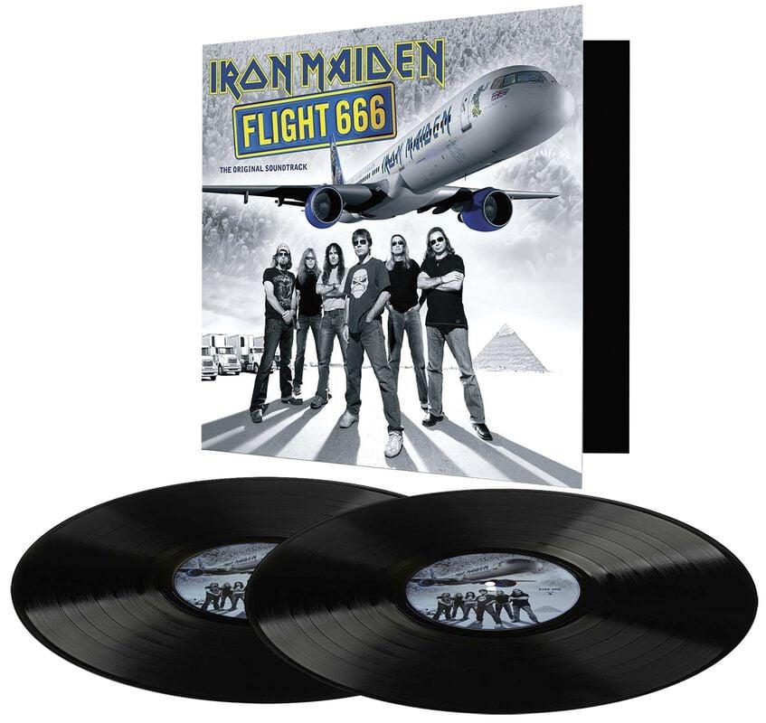 gothicana by emp "Flight 666 - The Original Soundtrack" LP by Iron Maiden