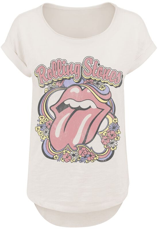 gothicana by emp "Floral Wreath" T-Shirt off white by The Rolling Stones