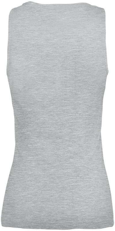 Gothicana By Emp "Flower Skull" Top Mottled Grey By Guns N' Roses