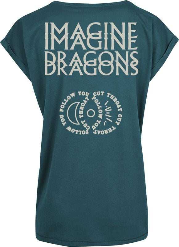 Gothicana By Emp "Follow You" T-Shirt Turquoise By Imagine Dragons