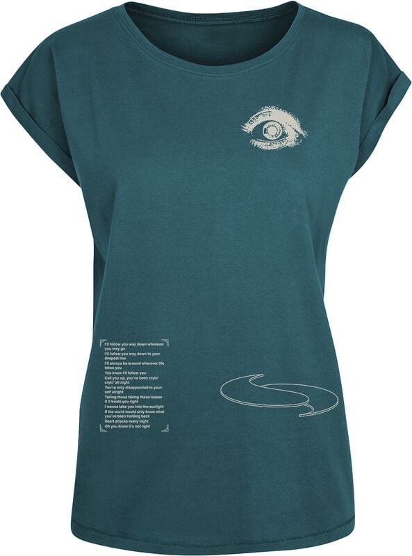 gothicana by emp "Follow You" T-Shirt turquoise by Imagine Dragons