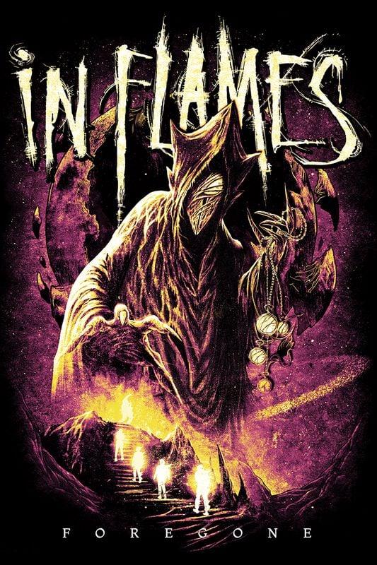 Gothicana By Emp "Foregone Space" T-Shirt Black By In Flames