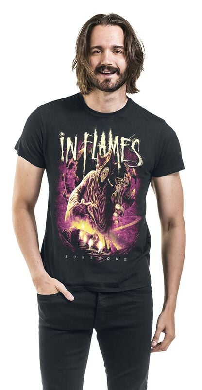 Gothicana By Emp "Foregone Space" T-Shirt Black By In Flames