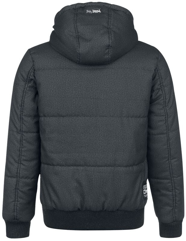 Gothicana By Emp "Fox Hill" Winter Jacket Anthracite By Lonsdale London