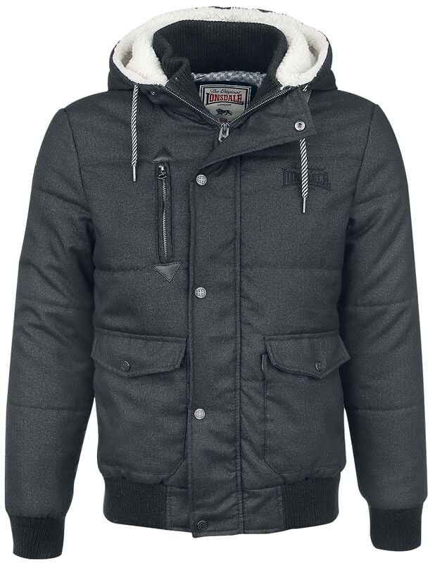 gothicana by emp "Fox Hill" Winter Jacket anthracite by Lonsdale London