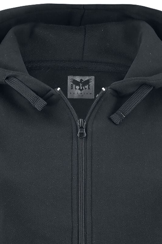 Gothicana By Emp "Freaking Out Loud" Hoodie Jacket Black By Black Premium By EMP