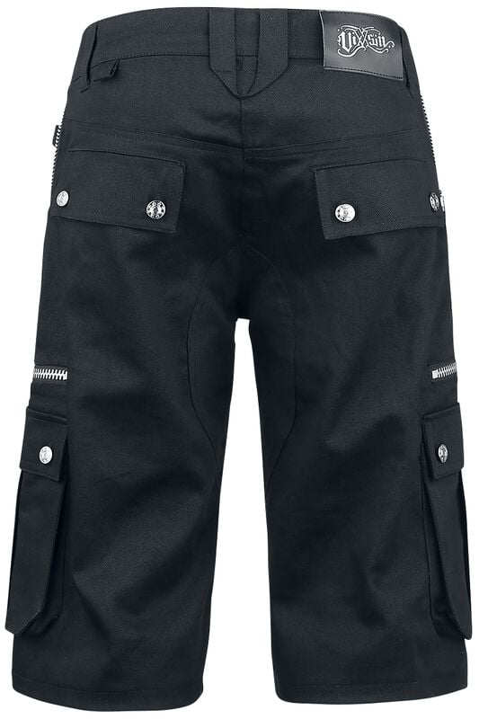 Gothicana By Emp "Frey Shorts" Shorts Black By Vixxsin