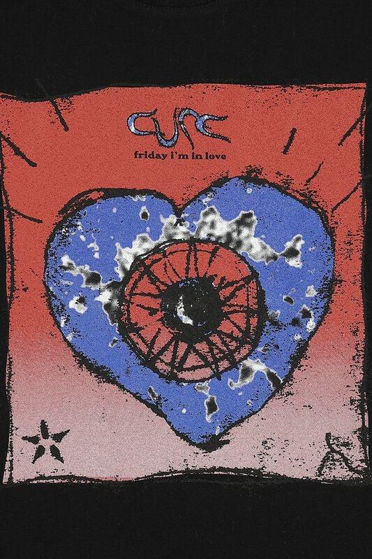 Gothicana By Emp "Friday I'm In Love" T-Shirt Black By The Cure