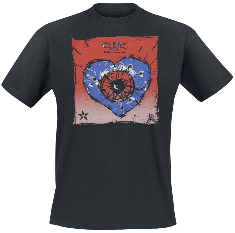 gothicana by emp "Friday I'm In Love" T-Shirt black by The Cure