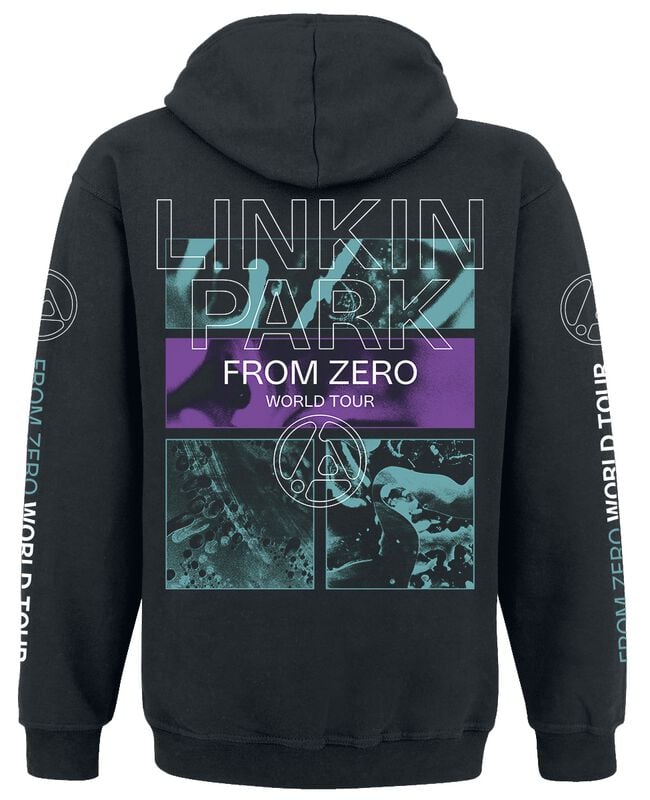 Gothicana By Emp "From Zero To World Tour" Hoodie Black By Linkin Park
