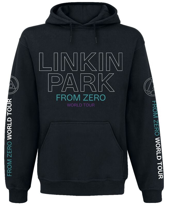 gothicana by emp "From Zero To World Tour" Hoodie black by Linkin Park