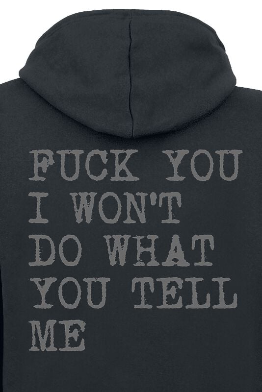Gothicana By Emp "FTBK" Hoodie Black By Rage Against The Machine