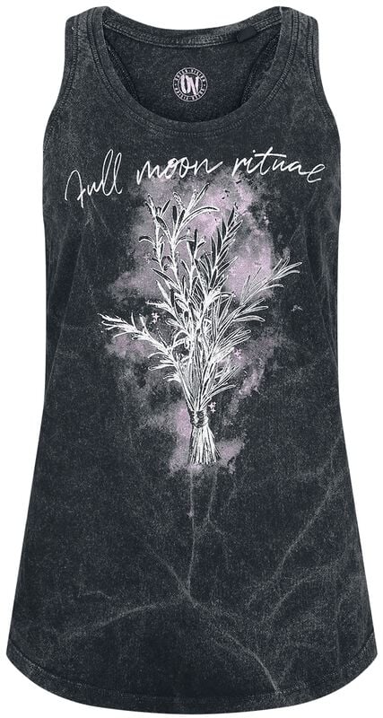 gothicana by emp "Full Moon Ritual" Top grey by Outer Vision