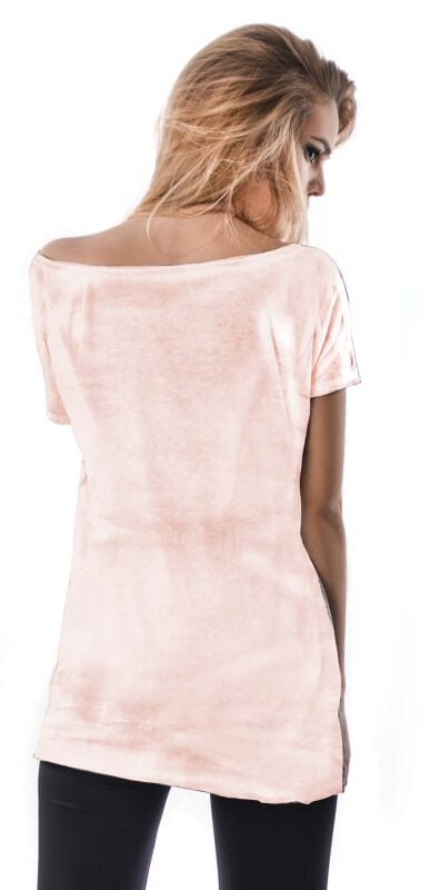 Gothicana By Emp "Full Volume By EMP" T-Shirt Pink By Full Volume By EMP