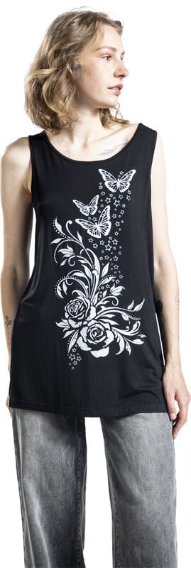 Gothicana By Emp "Full Volume By EMP" Top Black By Full Volume By EMP